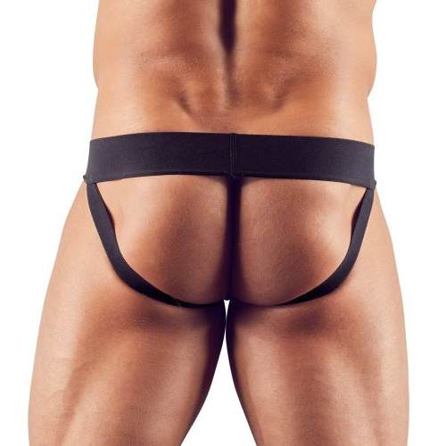 Μαύρο διχτυωτό σπασουάρ Jockstrap - Image 2