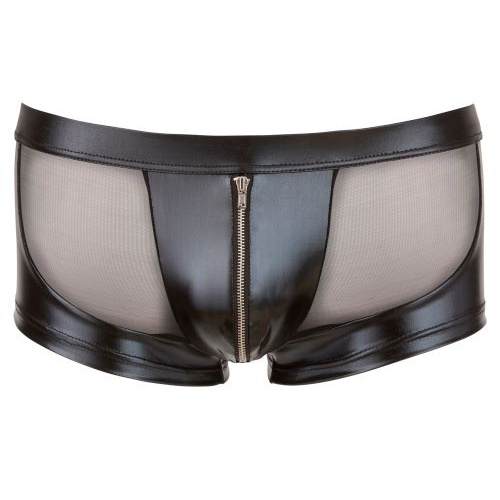 Wetlook-Net Pants with Zip - Image 5