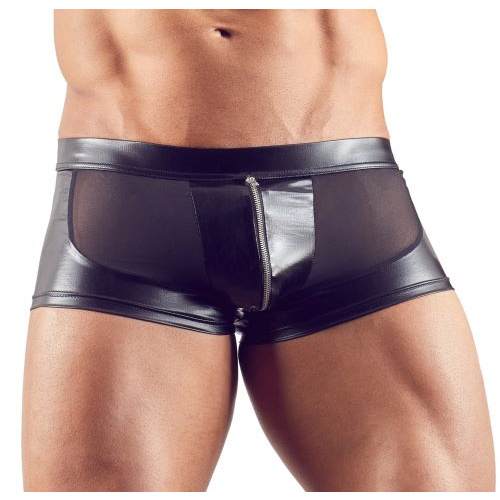 Wetlook-Net Pants with Zip - Image 4