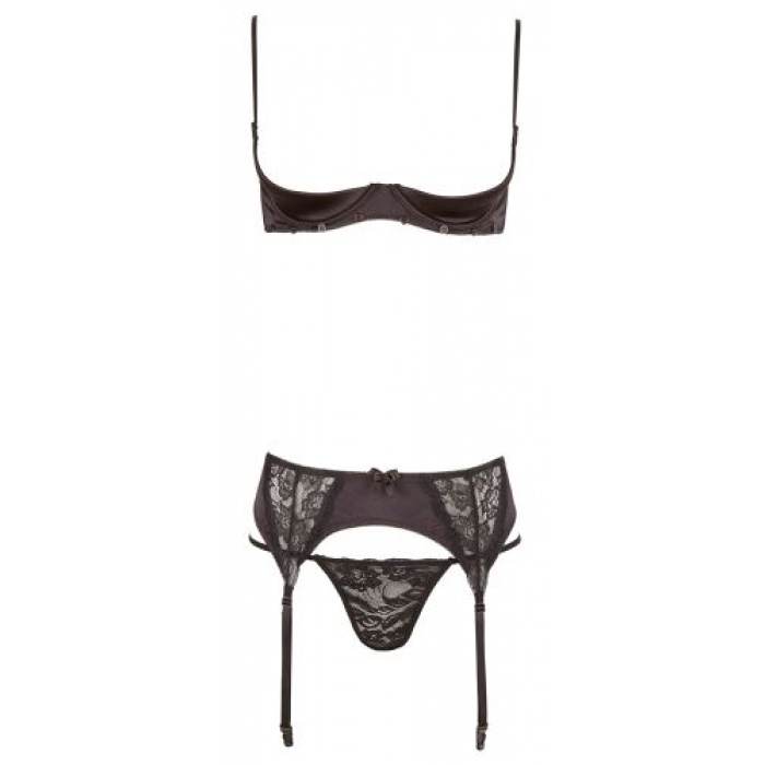 Bra Set with Detachable Lace Cups - Image 7