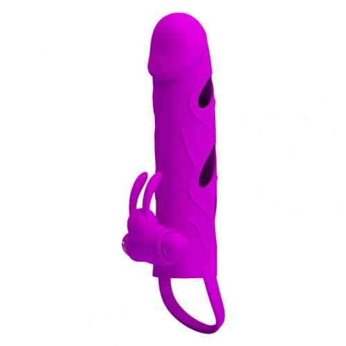 PRETTY LOVE PENIS SLEEVE 6P ROSE - Image 8