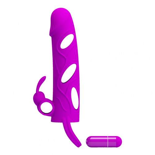 PRETTY LOVE PENIS SLEEVE 6P ROSE - Image 3