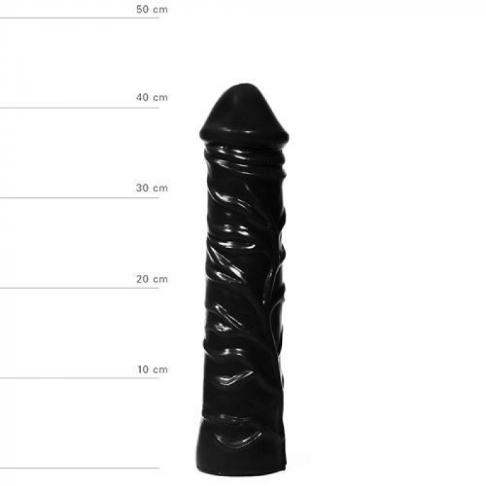 ALL BLACK  XXL DILDO - 33 CM - Image 2