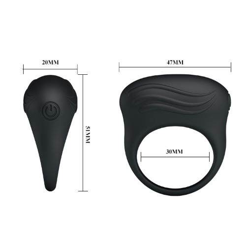 PRETTY LOVE VIBRATING RING - Image 6