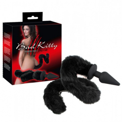 Bad Kitty Butt Plug with Fur