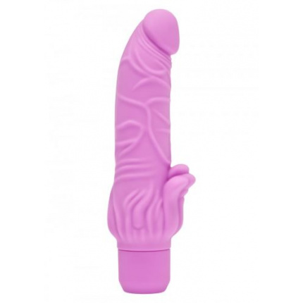 Clitoris Realistic Silicone Pink Vibrator