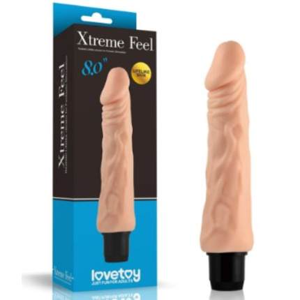 8"REAL FEEL CYBERSKIN VIBRATOR no9