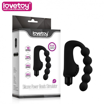 Silicone Power Beads Stimulator