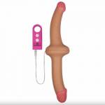 Holy Dong-Vibrating Curved Double Dildo 12.5"