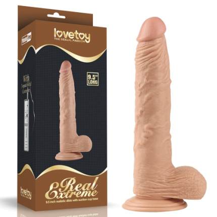 LOVETOYReal Extreme Dildo  9.5 FLESH