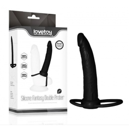 LOVETOY ΜΑΥΡΟ ΟΜΟΙΟΜΑ ΠΕΟΥΣ ΓΙΑ ΔΙΠΛΗ ΑΠΟΛΑΥΣΗ ΜΕ ΔΑΚΤΥΛΙΔΙ