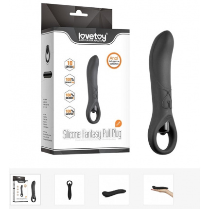 SILICONE FANTASY PULL PLUG