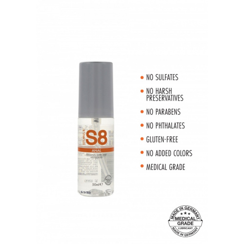 S8 WB Anal Lube 125ml - Image 2