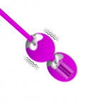 PRETTY LOVE WILLIE KEGEL BALLS with wireless remote control - Image 2