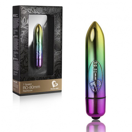 BULLET RO80 7 FUNCTIONS ARCOBALENO 8 CM