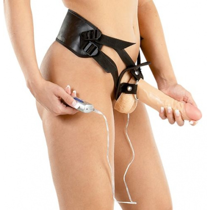 The Gigolina Vibratining Strap on
