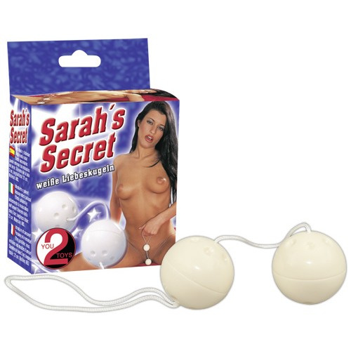Sarahs Secret Love Balls white - Image 1