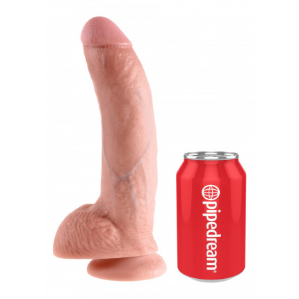 Cock 9 Inch With Balls flesh