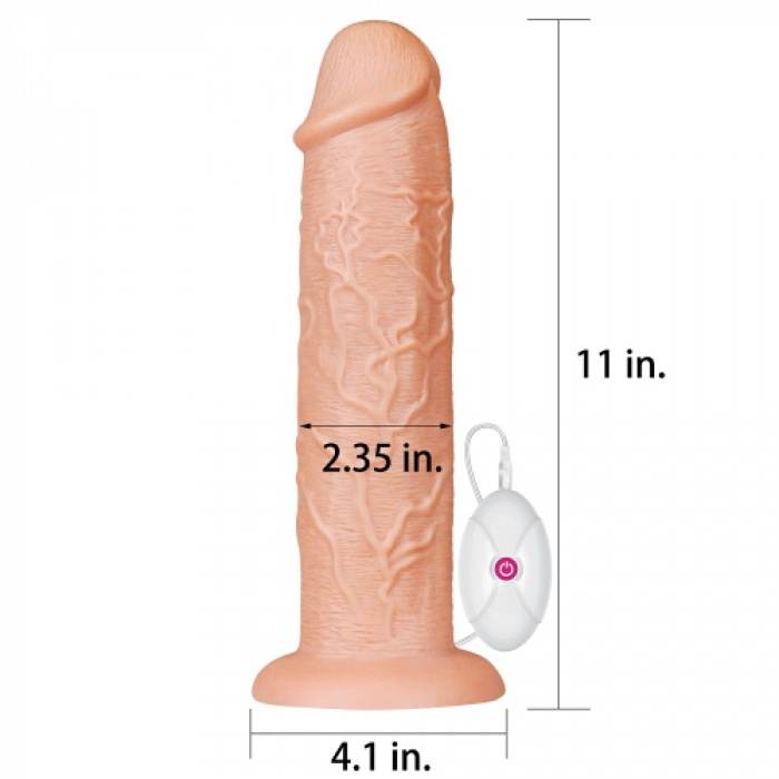 Legendary King-Size Realistic Long Vibrating dildo - Image 2
