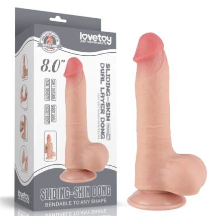 Realistic Penis  8-inch