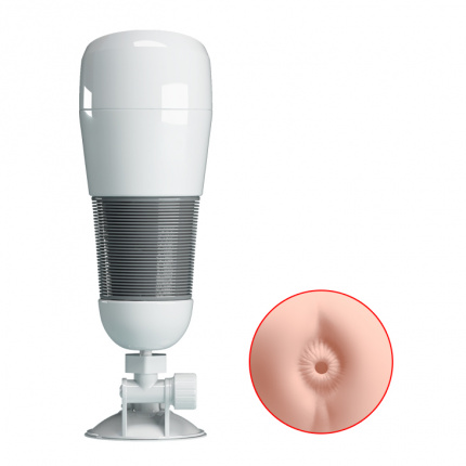 PRETTY LOVE HEDY ANAL Flesh With Suction Pad
