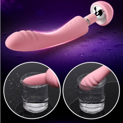 LUXELUV MAGIC PINK WAND AND VAGINAL VIBRATOR