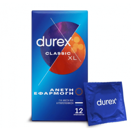 Durex Classic XL 12 προφυλακτικά