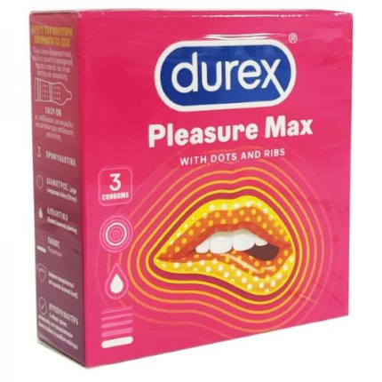 Durex Pleasuremax 3 condoms