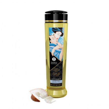 SHUNGA EROTIC MASSAGE OIL ADORABLE COCONUT 240ML