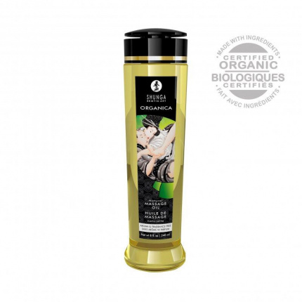 SHUNGA KISSABLE MASSAGE OIL ORGANICA 240ML