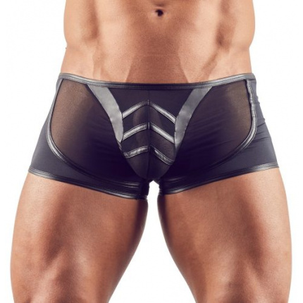 Boxer With Wet Look Details