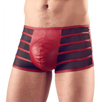 BOXER WITH RED LINES