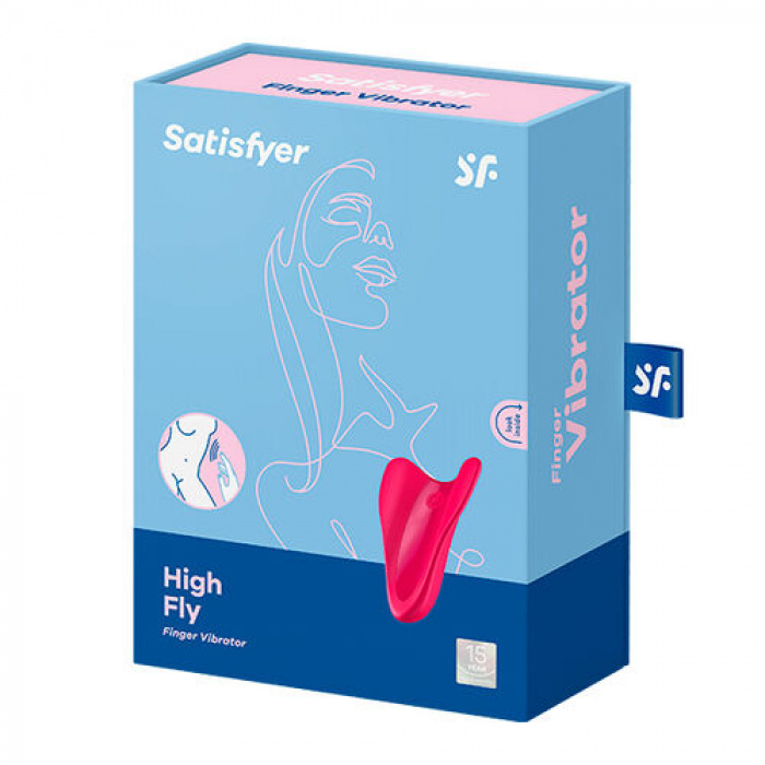 SATISFYER HIGH FLY FINGER VIBRATOR FUCHSIA - Image 6
