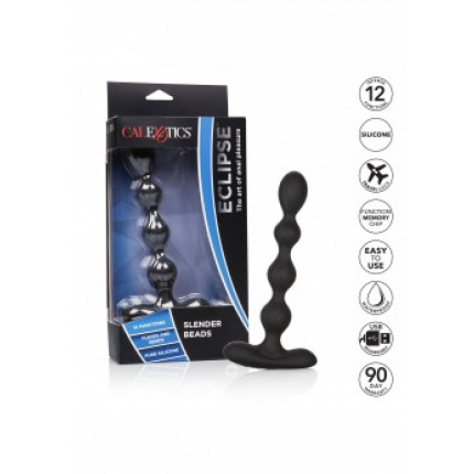 Eclipse Slender Beads Πρωκτικές Εύκαπτες Επαναφορτιζόμενες Μπίλιες