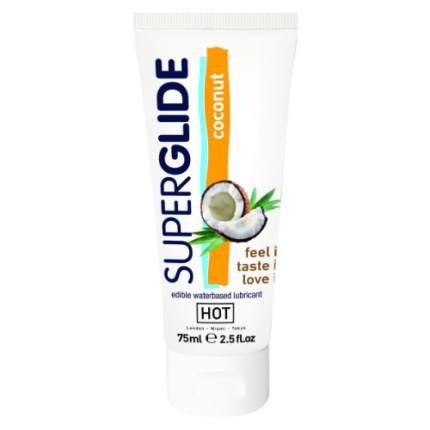 Edibles Superglide Lube 75ml Coconut