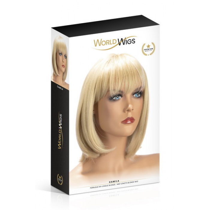 PERRUQUE CAMILA MI-LONGUE BLONDE - Image 2