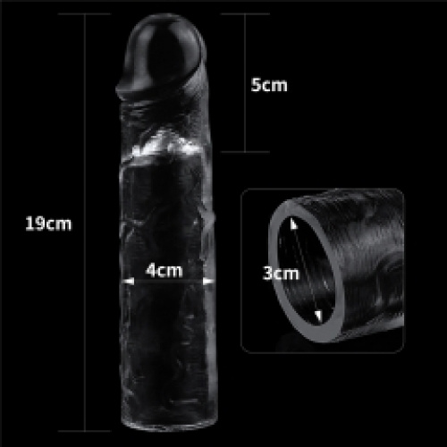 Flawless Clear Penis Sleeve Add 2''Προεκταση πεους - Image 3