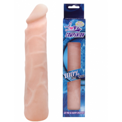 LOVE COMPANION REALISTIC SILICONE DILDO 23 CM
