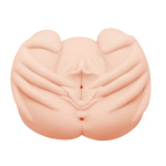 Crazy Bull the Realistic Skin-Like Texture Vagina and Anal Masturbator Vibration - Image 10