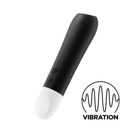SATISFYER ULTRA POWER BULLET 2: μαύρος δονητής βολίδα