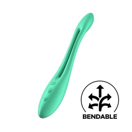 Satisfyer Elastic Game: Εύκαμπτος Δονητής Ζευγαριών ΠΡΑΣΙΝΟ