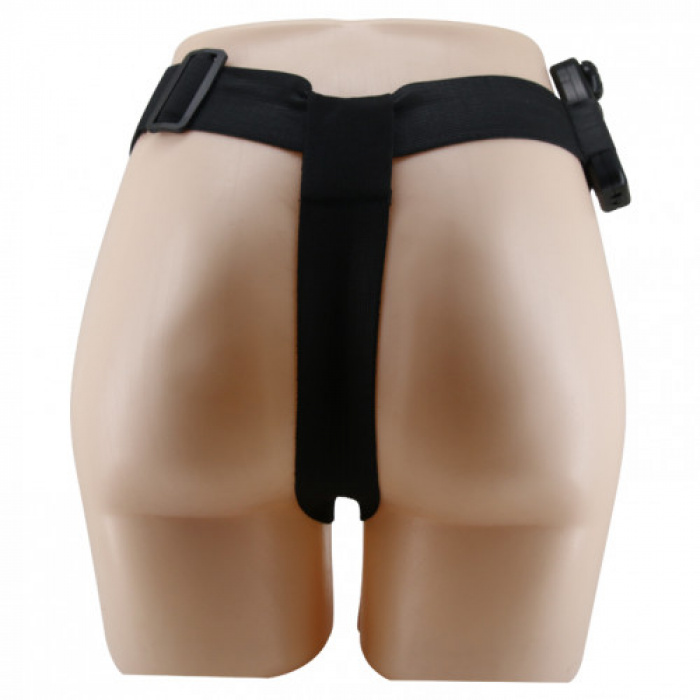 Vibrating Strapon Belt with Dildo 16cm - Image 8