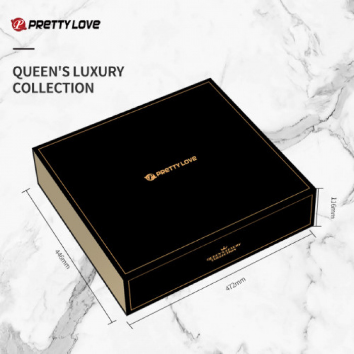 Black Gold Luxury Set of 12 Accessories Pretty Love Queens - Image 30