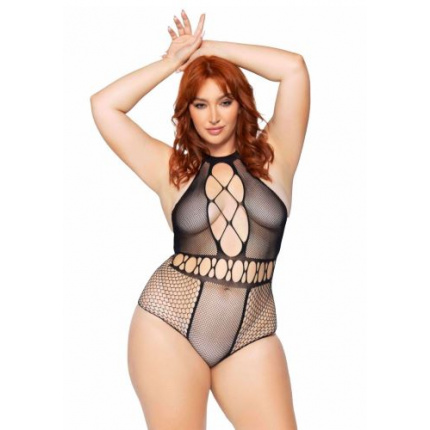 Seamless Multi Net Bodysuit PLUS