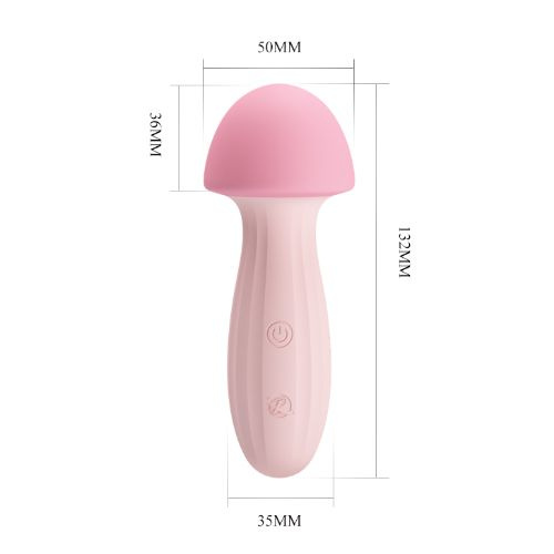 Pretty Love Mushroom.Πανισχυρος μικρός δονητής μασάζ - Image 4