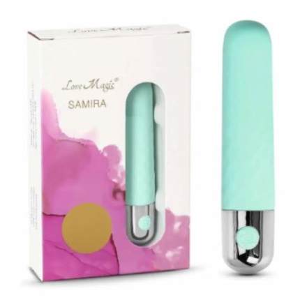 Love Magic Samira Dildo Vibrator Massager Sex Toy For Girl Turquoise