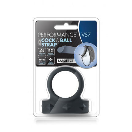PERFORMANCE VS7 COCK & BALL STRAP LARGE