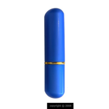 BLUE ALUMINUM POPPER INHALER