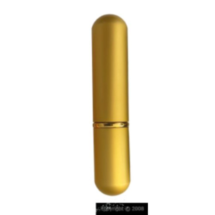 GOLD ALUMINUM POPPER INHALER