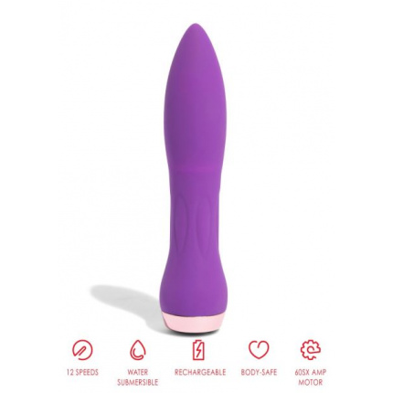 Silicone 60SX AMP Bullet PURPLE